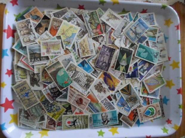 260 X RSA USED STAMPS OFF PAPER SEE PICS