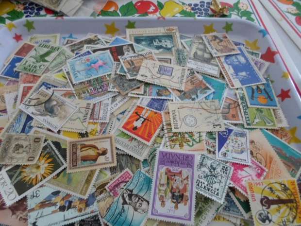 1000 X MIXED WORLD USED STAMPS OFF PAPER GREAT LOT BARGAIN SEE PICS