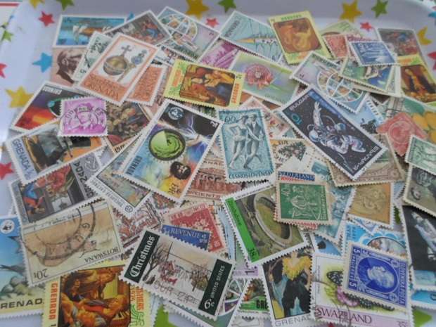 1000 X MIXED WORLD USED STAMPS OFF PAPER GREAT LOT BARGAIN SEE PICS