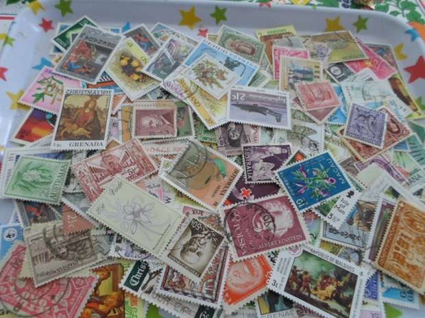 1000 X MIXED WORLD USED STAMPS OFF PAPER GREAT LOT BARGAIN SEE PICS