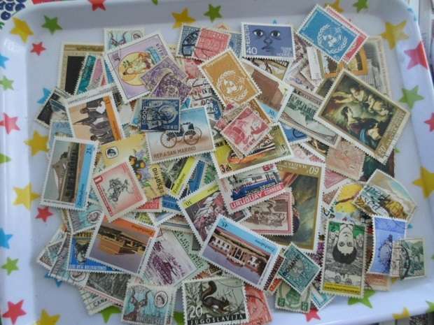 1000 X WORLD MIXED USED STAMPS OFF PAPER  GREAT LOT BARGAIN SEE PICS