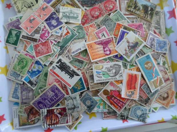 1000 X MIXED USED WORLD STAMPS OFF PAPER GREAT LOT BARGAIN SEE PICS