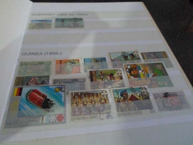 ALBUM MIXED WORLD STAMPS SEE PICS NOT ALL SCANNED
