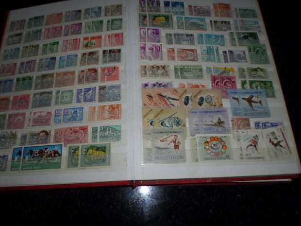 ALBUM MIXED WORLD STAMPS SEE PICS NOT ALL SCANNED