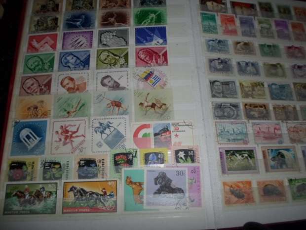 ALBUM MIXED WORLD STAMPS SEE PICS NOT ALL SCANNED
