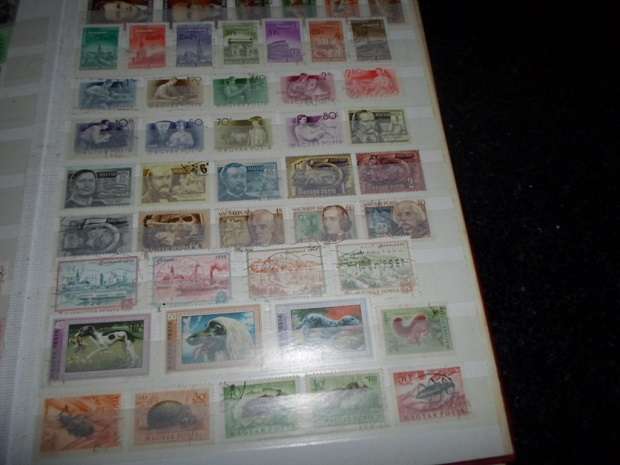 ALBUM MIXED WORLD STAMPS SEE PICS NOT ALL SCANNED