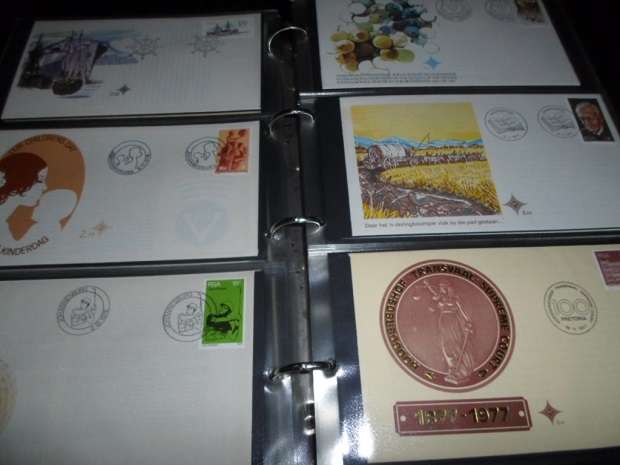 LARGE FILE 126 X RSA FDC`S VERY NEAT LOT BARGAIN NOT ALL FILES SCANNED SEE PICS