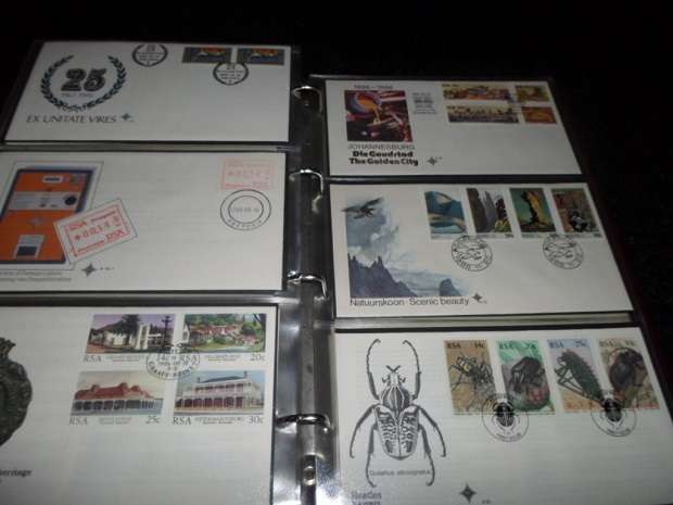LARGE FILE 126 X RSA FDC`S VERY NEAT LOT BARGAIN NOT ALL FILES SCANNED SEE PICS