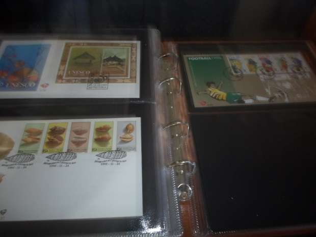 RSA 53 X MINT FDC`SINCLUDING 1994 PRESIDENTIAL INAUGURATION 6.3B AND 6.3C WITH R5 COIN BARGAIN