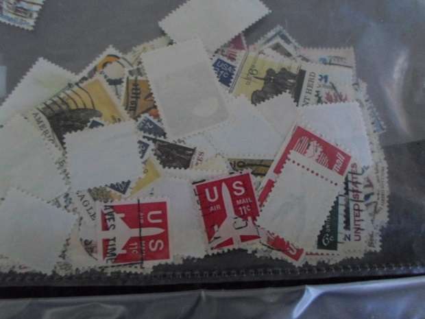 1290 X MIXED WORLD USED STAMPS OFF PAPER SEE PICS