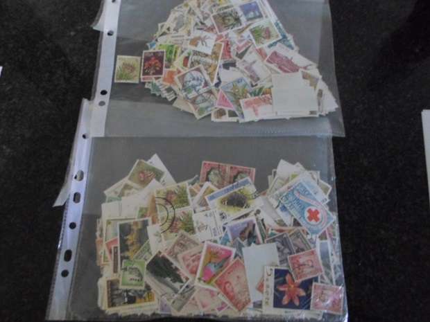 1000 X MIXED WORLD USED STAMPS OFF PAPER SEE PICS
