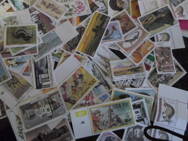 340 X RSA,SWA AND HOMELAND MINT STAMPS SEE PICS