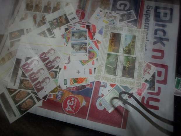 340 X RSA,SWA AND HOMELAND MINT STAMPS SEE PICS