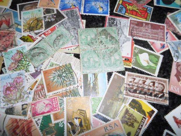 200 X RSA AND SA UNION USED STAMPS OFF PAPER SEE PICS