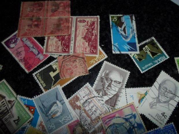 200 X RSA AND SA UNION USED STAMPS OFF PAPER SEE PICS