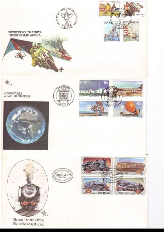 36 X RSA FIRST DAY COVERS SEE PICS