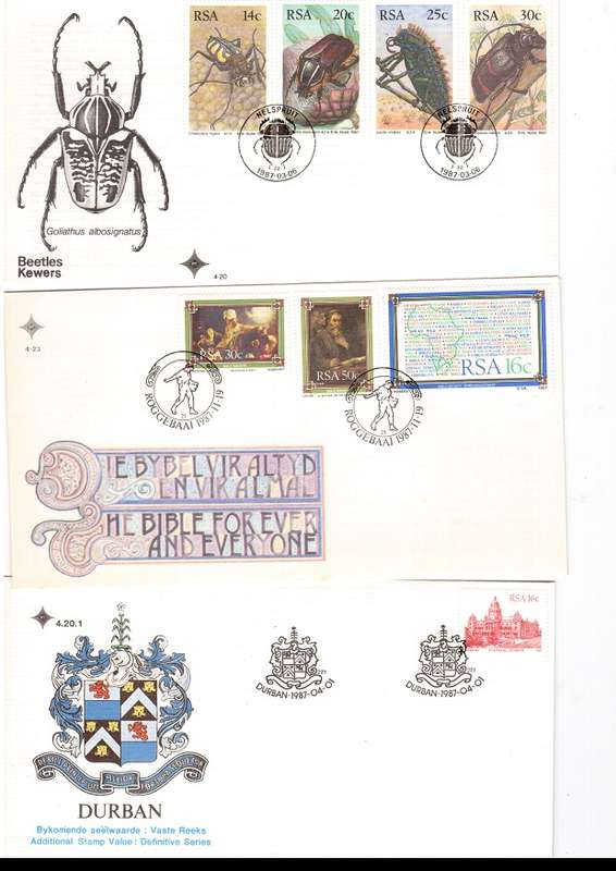 36 X RSA FIRST DAY COVERS SEE PICS