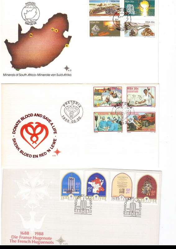 33 X RSA FIRST DAY COVERS SEE PICS