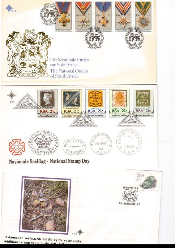33 X RSA FIRST DAY COVERS SEE PICS