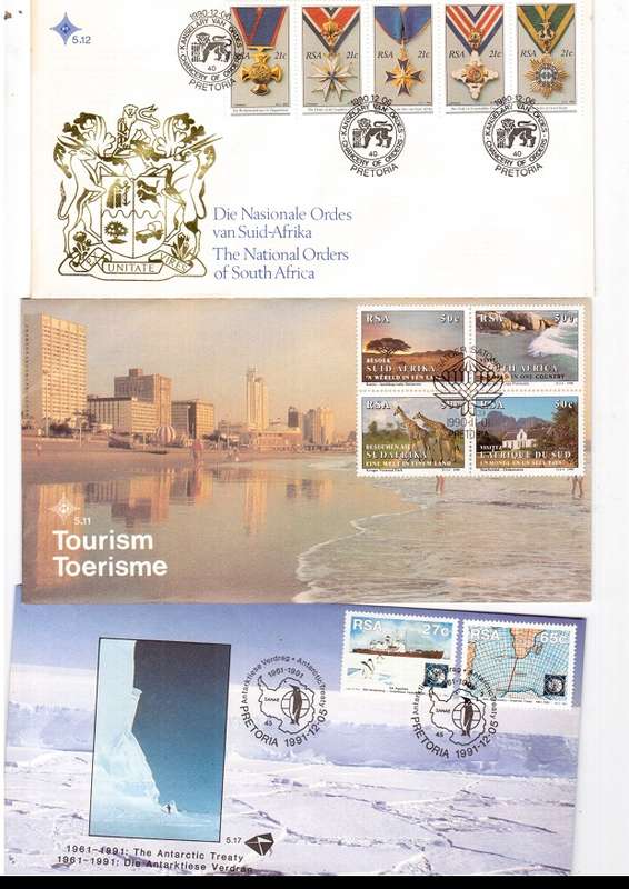 70 X RSA FIRST DAY COVERS ONLY SOME SCANNED SEE PICS
