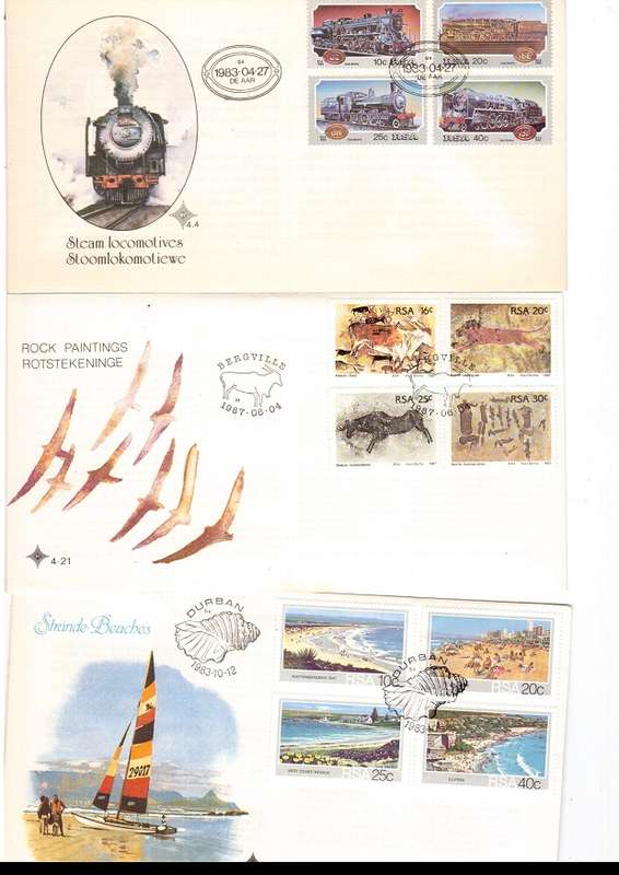 70 X RSA FIRST DAY COVERS ONLY SOME SCANNED SEE PICS
