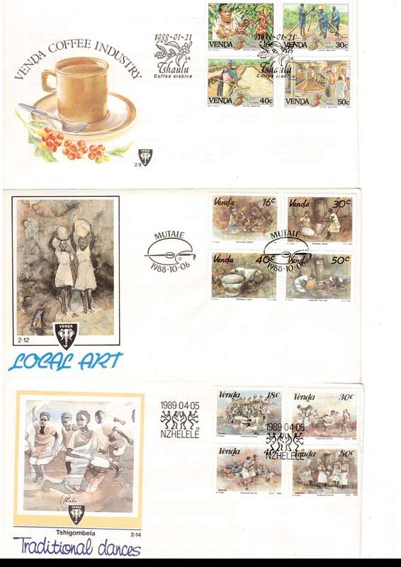 45 X VENDA FIRST DAY COVERS SEE PICS