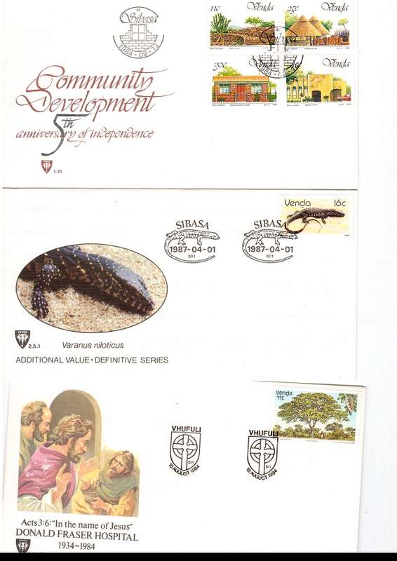 45 X VENDA FIRST DAY COVERS SEE PICS