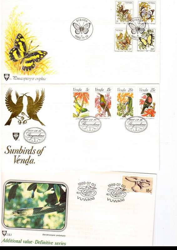 45 X VENDA FIRST DAY COVERS SEE PICS