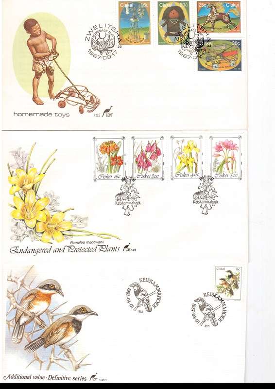 33 X CISCEI  FIRST DAY COVERS SEE PICS
