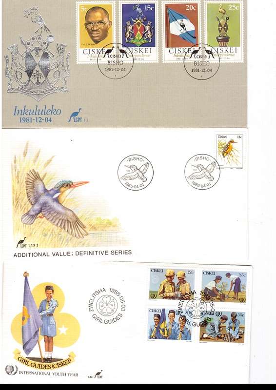 33 X CISCEI  FIRST DAY COVERS SEE PICS