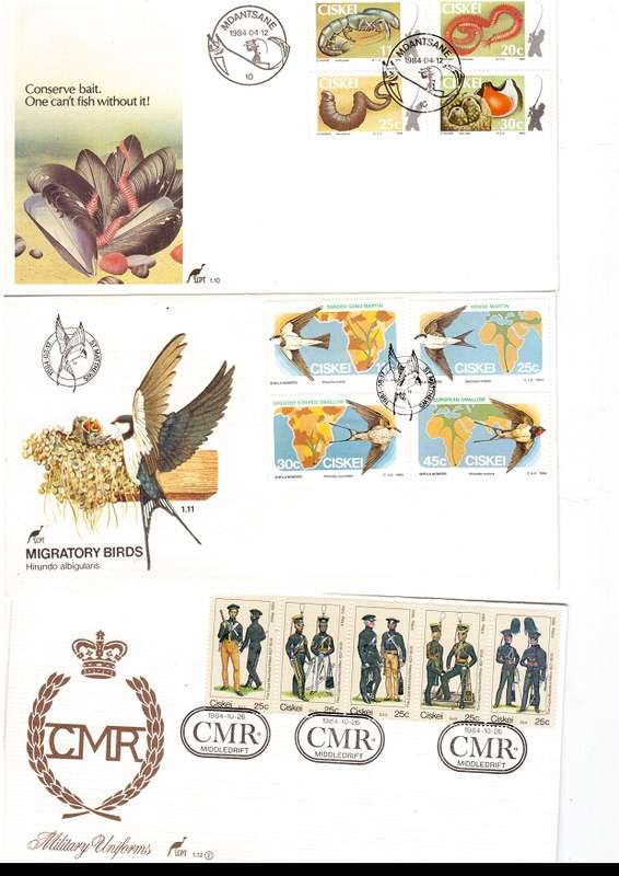 33 X CISCEI  FIRST DAY COVERS SEE PICS