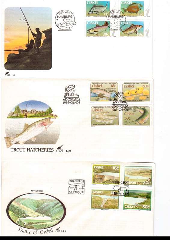 33 X CISCEI  FIRST DAY COVERS SEE PICS