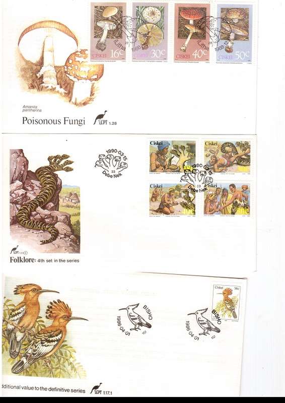 33 X CISCEI  FIRST DAY COVERS SEE PICS
