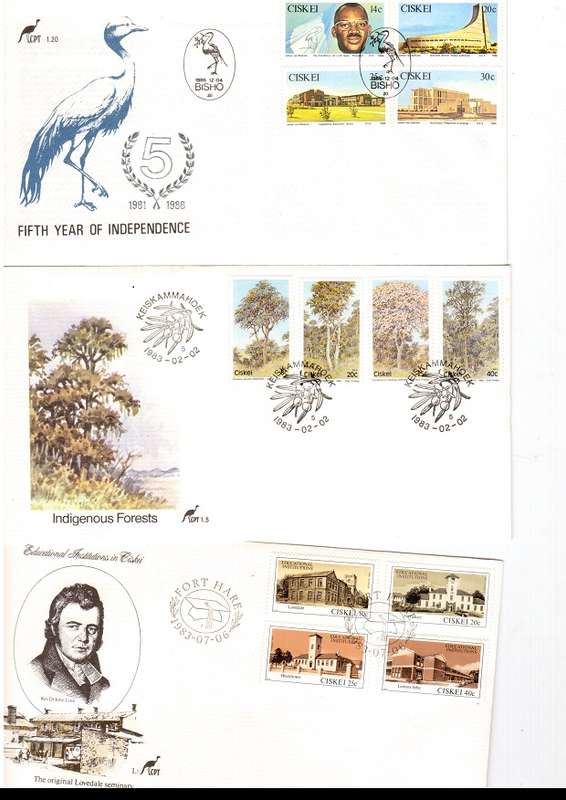 33 X CISCEI  FIRST DAY COVERS SEE PICS