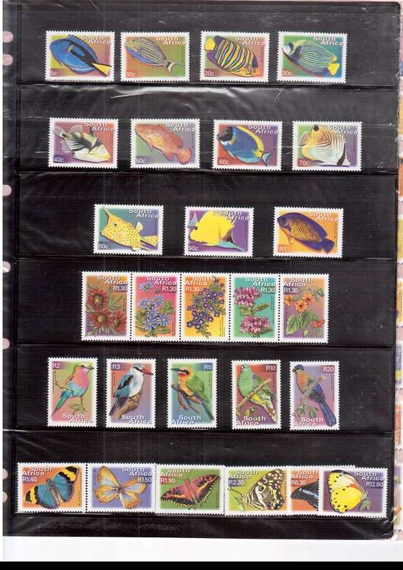 RSA MINT 7 TH DEFINITIVE SERIES SEE PICS