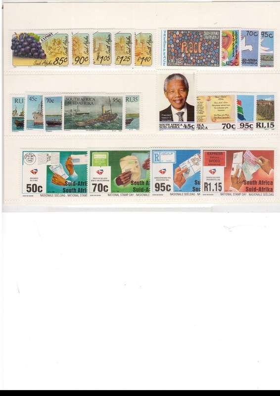RSA 1994 MINT MOUNTED SETS SEE PICS