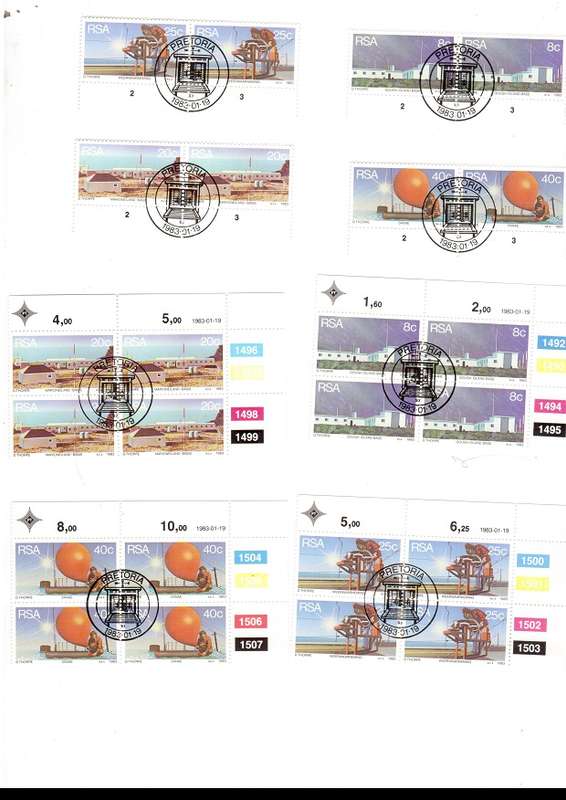 RSA FDCS AND MINT STAMPS SEE PICS