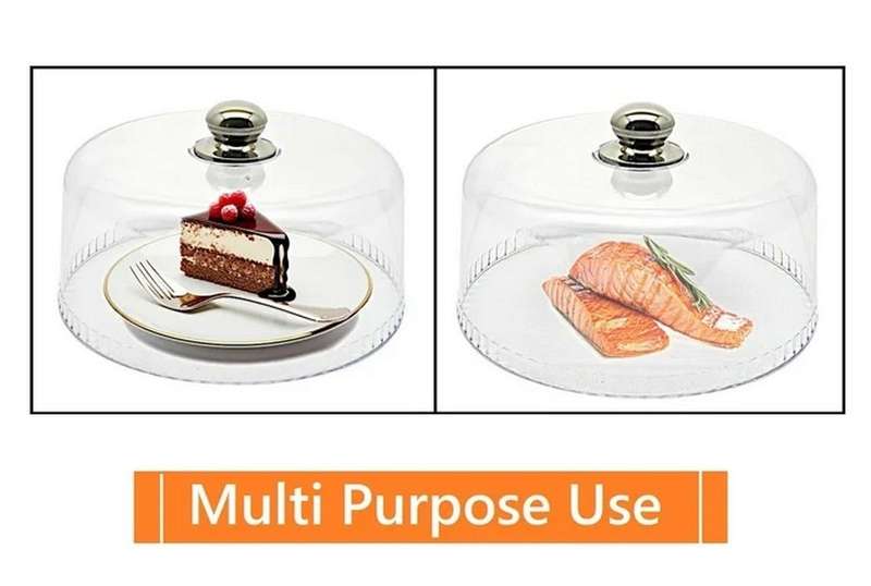 Cake Dome / Food Cover Acrylic - Transparent 30cm