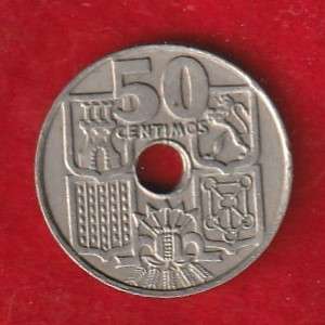 Spain 1963, 50 centimes (64) Franco