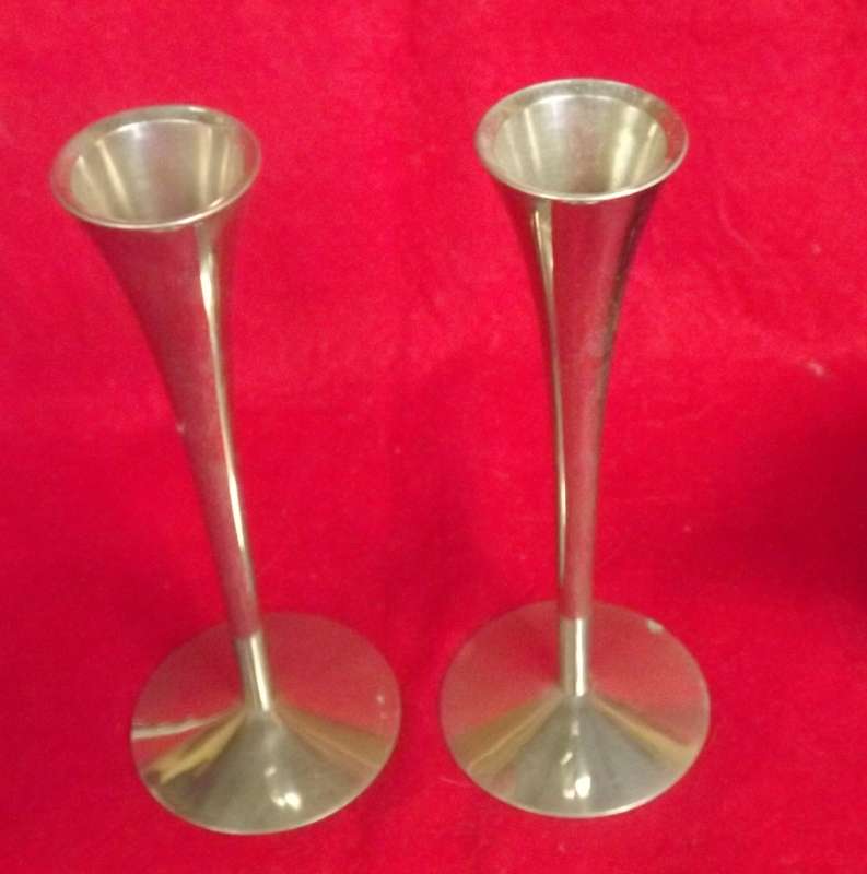 1960 Solingen Germany candle stick holders /Arthur Salm -Germany