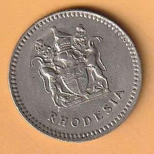 1975 Rhodesia 10 Cents
