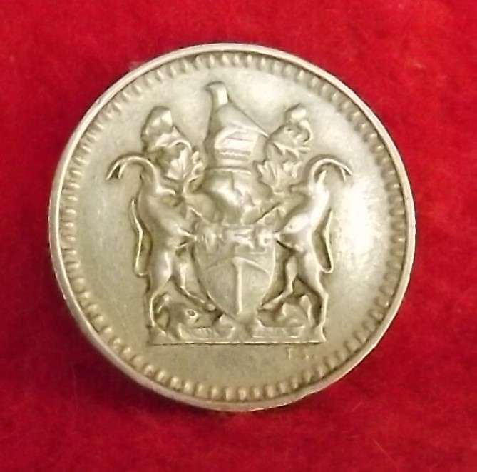 1973 Rhodesia 5 cents Difficult Date