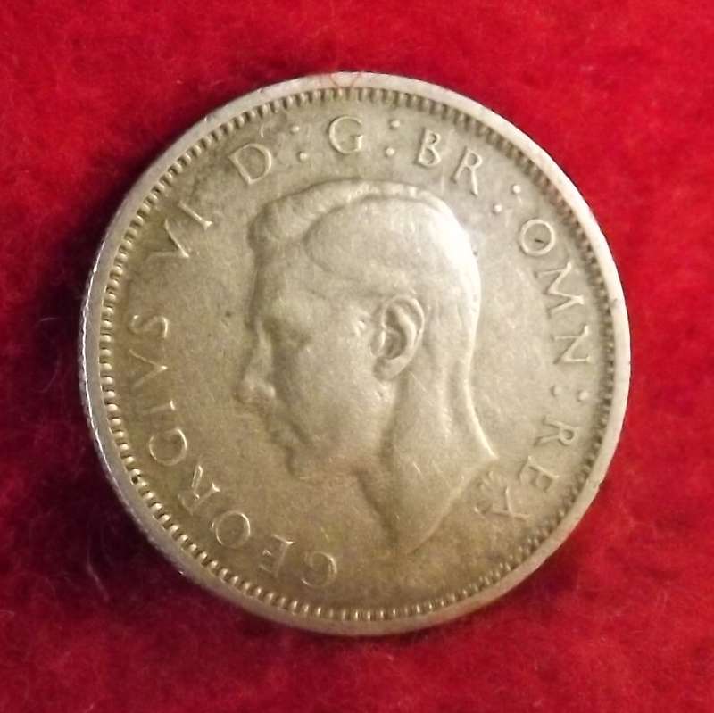 1949 Great Britain- George VI Sixpence