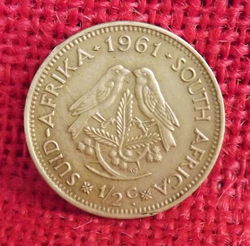 1961 South Africa ½Cent