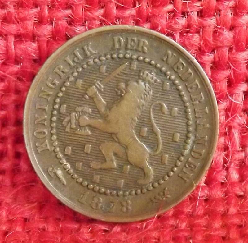1878 Netherlands 1 Cent Nederlanden Koningrijk