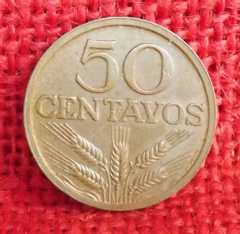 1976 PORTUGAL 50 CENTAVOS