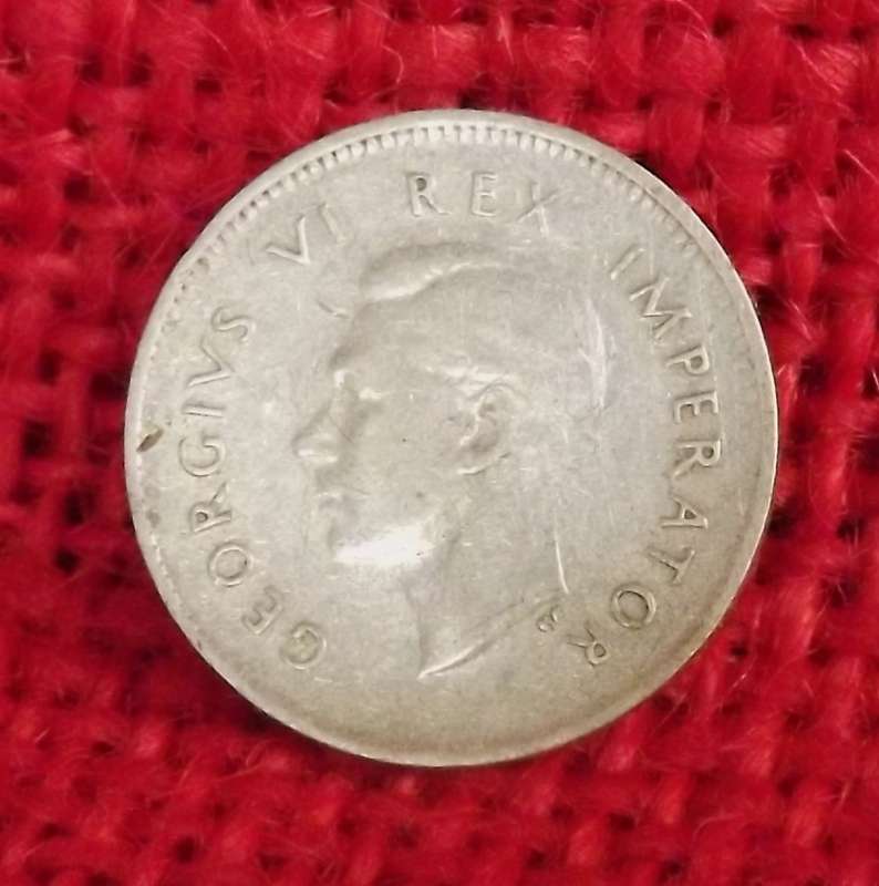 1941 South Africa  3 Pence/ Tickey