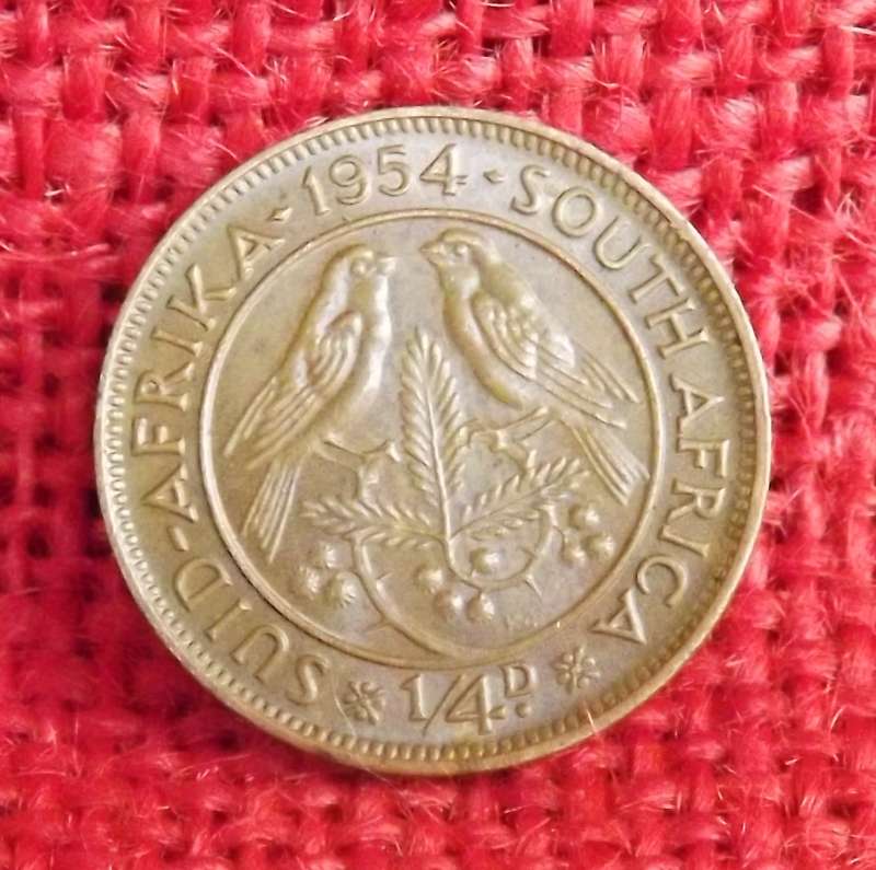 1954 South Africa  Farthing