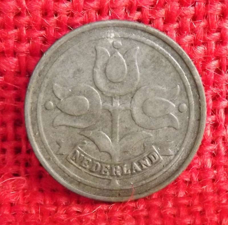 1941 Nazi occupation Coinage Netherland 10c Zinc WWII coin