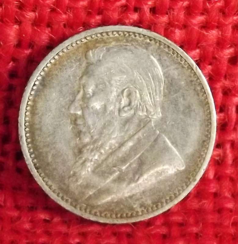 1897 Z.A.R  Six Pence excellent condition